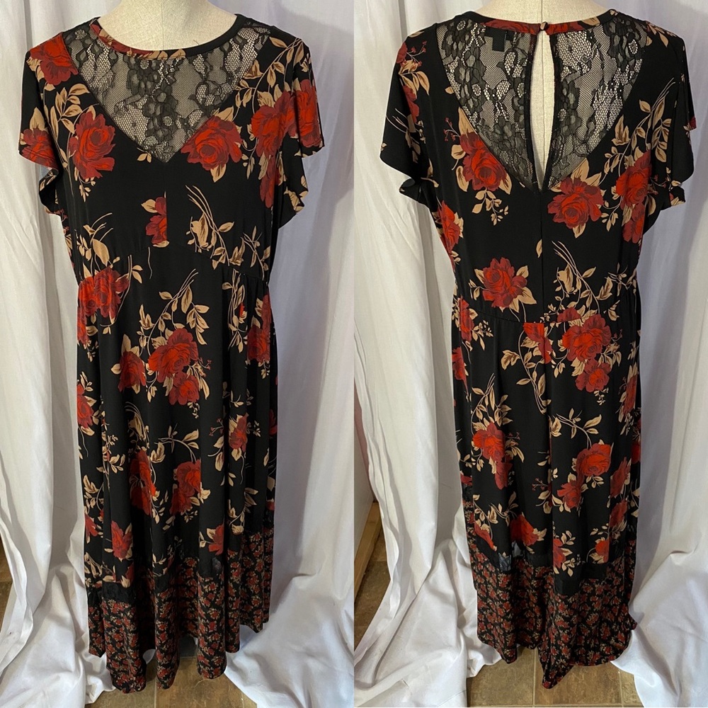 Torrid Floral Maxi Dress